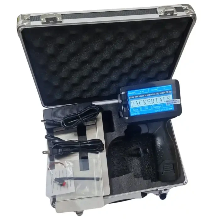 imd6m handheld inkjet batch printer with Packerials