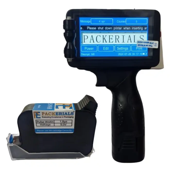 imd6m portable inkjet batch printer ij158 Packerials